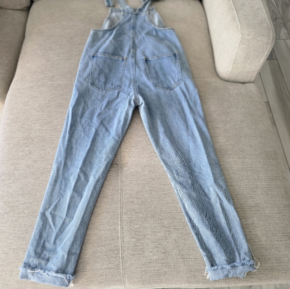 WeWoreWhat Denim Overalls Size XS - Picture 4 of 6